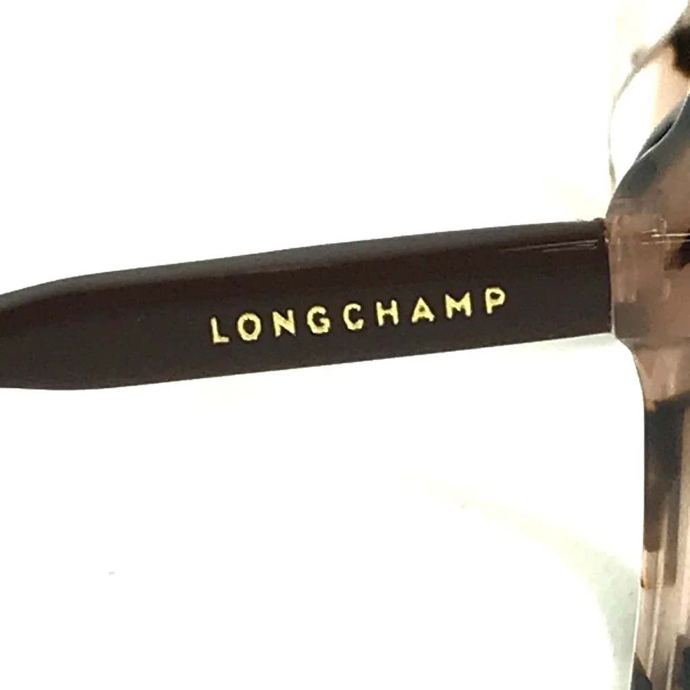 Longchamp Eyeglasses Frames LO2608 690 Pink Tortoise Round Full Rim 49-19-140